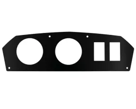 AutoMeter GAUGE/SWITCH PANEL; DIRECT FIT; 2 GAUGE 2-1/16in./ 2 SWITCH; CAN-AM MAVERICK 12- Can-Am