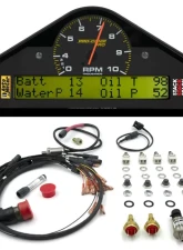 AutoMeter RACE DASH DISPLAY; 10K RPM/WTRP/FUELP/OILP/OILT/WTMP/VOLT; PRO-COMP                                     - 6014 - Image 2