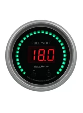 AutoMeter GAUGE; FUEL/VOLT; 2 1/16in. TWO CHANNEL; SELECTABLE; SPORT-COMP ELITE DIGITAL                                     - 6709-SC - Image 2