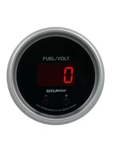 AutoMeter GAUGE; FUEL/VOLT; 2 1/16in. TWO CHANNEL; SELECTABLE; SPORT-COMP ELITE DIGITAL                                     - 6709-SC - Image 2