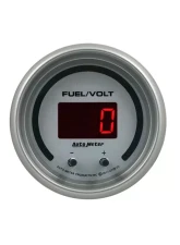 AutoMeter GAUGE; FUEL/VOLT; 2 1/16in. TWO CHANNEL; SELECTABLE; ULTRA-LITE ELITE DIGITAL                                     - 6709-UL - Image 2