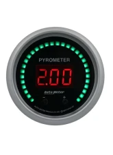 AutoMeter GAUGE; PYROMETER; 2 1/16in.; TWO CHANNEL; SELECTABLE; SPORT-COMP ELITE DIGITAL                                     - 6744-SC - Image 2