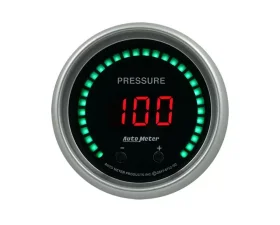 AutoMeter GAUGE; PRESSURE; 2 1/16in.; TWO CHANNEL; SELECTABLE; SPORT-COMP ELITE DIGITAL