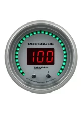 AutoMeter GAUGE; PRESSURE; 2 1/16in.; TWO CHANNEL; SELECTABLE; ULTRA-LITE ELITE DIGITAL                                     - 6752-UL - Image 2