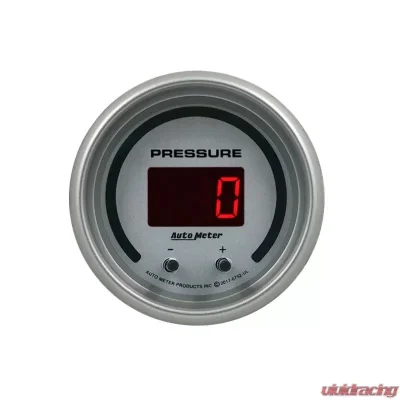 AutoMeter GAUGE; PRESSURE; 2 1/16in.; TWO CHANNEL; SELECTABLE; ULTRA-LITE ELITE DIGITAL - 6752-UL