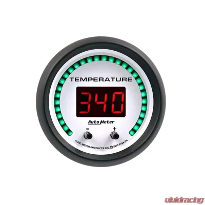 AutoMeter GAUGE; FLUID TEMPERATURE; 2 1/16in.; 2 CHAN; SELECTABLE; PHANTOM ELITE DIGITAL - 6754-PH