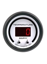 AutoMeter GAUGE; FLUID TEMPERATURE; 2 1/16in.; 2 CHAN; SELECTABLE; PHANTOM ELITE DIGITAL                                     - 6754-PH - Image 2