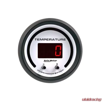 AutoMeter GAUGE; FLUID TEMPERATURE; 2 1/16in.; 2 CHAN; SELECTABLE; PHANTOM ELITE DIGITAL - 6754-PH