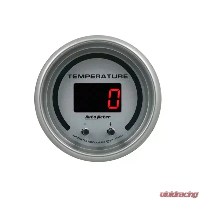 AutoMeter GAUGE; FLUID TEMPERATURE; 2 1/16in.; 2 CHAN; SELECTABLE; ULTRA-LITE ELITE DIGITA - 6754-UL