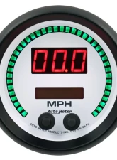 AutoMeter GAUGE; SPEEDO; 3 3/8in.; 260 MPH/260 KM/H; ELEC PROGRAM; PHANTOM ELITE DIGITAL                                     - 6789-PH - Image 2
