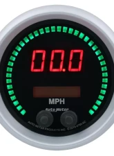 AutoMeter GAUGE; SPEEDO; 3 3/8in.; 260MPH/260KMH; ELEC PROGRAM; SPORT-COMP ELITE DIGITAL                                     - 6789-SC - Image 2