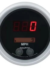 AutoMeter GAUGE; SPEEDO; 3 3/8in.; 260MPH/260KMH; ELEC PROGRAM; SPORT-COMP ELITE DIGITAL                                     - 6789-SC - Image 2