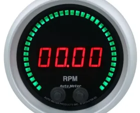 AutoMeter GAUGE; TACHOMETER; 3 3/8in.; 16K RPM; IN-DASH; SPORT-COMP ELITE DIGITAL