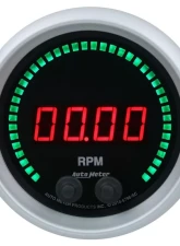 AutoMeter GAUGE; TACHOMETER; 3 3/8in.; 16K RPM; IN-DASH; SPORT-COMP ELITE DIGITAL                                     - 6798-SC - Image 2