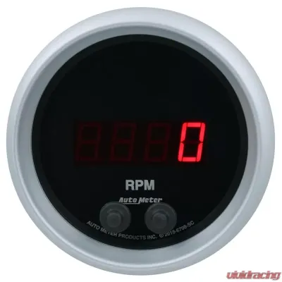 AutoMeter GAUGE; TACHOMETER; 3 3/8in.; 16K RPM; IN-DASH; SPORT-COMP ELITE DIGITAL - 6798-SC