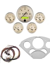 AutoMeter GAUGE KIT; 5 PC; CHEVY CAR 55-56; MPH/FUEL/OILP/WTMP/BAT; AB Chevrolet 1955-1956                                     - 7033-AB - Image 7