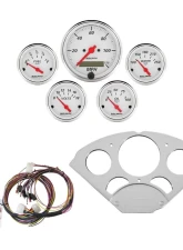 AutoMeter GAUGE KIT; 5 PC; CHEVY CAR 55-56; MPH/FUEL/OILP/WTMP/BAT; AW Chevrolet 1955-1956                                     - 7033-AW - Image 7