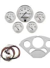 AutoMeter GAUGE KIT; 5 PC; CHEVY CAR 55-56; MPH/FUEL/OILP/WTMP/BAT; OTW Chevrolet 1955-1956                                     - 7033-OTW - Image 7