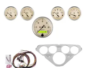 AutoMeter GAUGE KIT; 5 PC; CHEVY TRUCK 55-59; MPH/FUEL/OILP/WTMP/BAT; AB Chevrolet