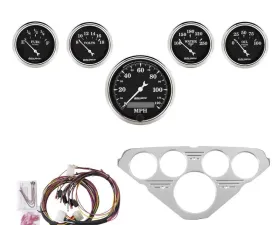 AutoMeter GAUGE KIT; 5 PC; CHEVY TRUCK 55-59; MPH/FUEL/OILP/WTMP/BAT; OTB Chevrolet