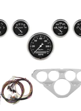 AutoMeter GAUGE KIT; 5 PC; CHEVY TRUCK 55-59; MPH/FUEL/OILP/WTMP/BAT; OTB Chevrolet                                     - 7036-OTB - Image 7