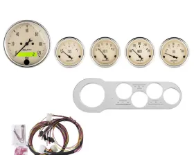 AutoMeter GAUGE KIT; 5 PC; CHEVY CAR 53-54; MPH/FUEL/OILP/WTMP/BAT; AB Chevrolet 1953-1954