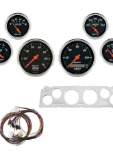 AutoMeter GAUGE KIT; 6 PC; CHEVY TRUCK 64-66; TACH/MPH/FUEL/OILP/WTMP/VOLT; DB Chevrolet 1964-1966                                     - 7043-DB - Image 7
