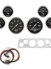 AutoMeter GAUGE KIT; 6 PC; CHEVY TRUCK 64-66; TACH/MPH/FUEL/OILP/WTMP/VOLT; OTB Chevrolet 1964-1966                                     - 7043-OTB - Image 7