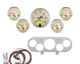 AutoMeter GAUGE KIT; 5 PC; NOVA 62-65; MPH/FUEL/OILP/WTMP/BAT; AB Chevrolet Chevy II 1962-1965