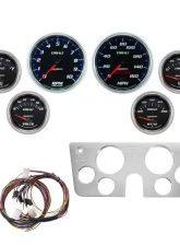 AutoMeter GAUGE KIT; 6 PC; CHEVY TRUCK 67-72; TACH/MPH/FUEL/OILP/WTMP/VOLT; COBALT Chevrolet                                     - 7045-CB - Image 7