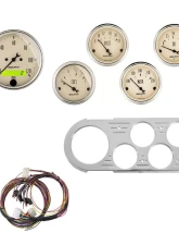 AutoMeter GAUGE KIT; 5 PC; FORD TRUCK 48-50; MPH/FUEL/OILP/WTMP/BAT; AB Ford 1948-1950                                     - 7046-AB - Image 7
