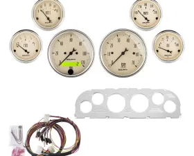 AutoMeter GAUGE KIT; 6 PC; CHEVY TRUCK 60-63; TACH/MPH/FUEL/OILP/WTMP/VOLT; AB Chevrolet