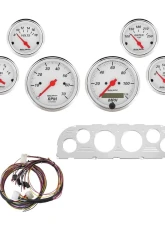 AutoMeter GAUGE KIT; 6 PC; CHEVY TRUCK 60-63; TACH/MPH/FUEL/OILP/WTMP/VOLT; AW Chevrolet                                     - 7047-AW - Image 7
