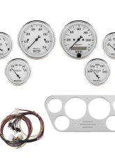 AutoMeter GAUGE KIT; 6 PC; FORD TRUCK 53-55; TACH/MPH/FUEL/OILP/WTMP/VOLT; OTW Ford 1953-1955                                     - 7048-OTW - Image 7