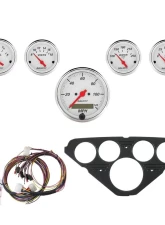 AutoMeter GAUGE KIT; 5 PC; CHEVY TRUCK 55-59; MPH/FUEL/OILP/WTMP/BAT; AW Chevrolet                                     - 7049-AW - Image 7