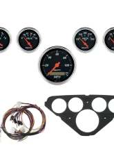 AutoMeter GAUGE KIT; 5 PC; CHEVY TRUCK 55-59; MPH/FUEL/OILP/WTMP/BAT; DB Chevrolet                                     - 7049-DB - Image 7