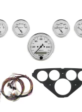 AutoMeter GAUGE KIT; 5 PC; CHEVY TRUCK 55-59; MPH/FUEL/OILP/WTMP/BAT; OTW Chevrolet                                     - 7049-OTW - Image 7