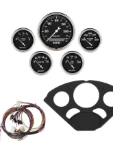 AutoMeter GAUGE KIT; 5 PC; CHEVY 55-56; MPH/FUEL/OILP/WTMP/BAT; OTB Chevrolet 1955-1956                                     - 7055-OTB - Image 7