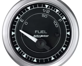 AutoMeter GAUGE; FUEL LEVEL; 2 1/16in.; 73OE TO 10OF; ELEC; CHRONO