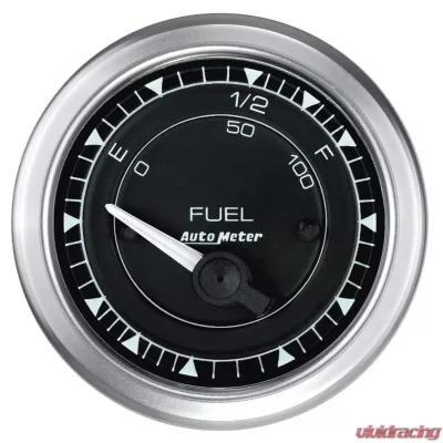 AutoMeter GAUGE; FUEL LEVEL; 2 1/16in.; 73OE TO 10OF; ELEC; CHRONO - 8115