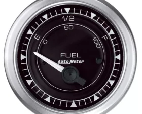 AutoMeter GAUGE; FUEL LEVEL; 2 1/16in.; 240OE TO 33OF; ELEC; CHRONO