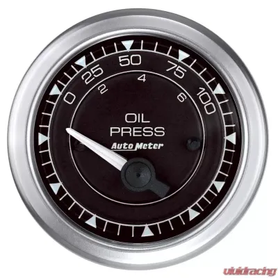 AutoMeter GAUGE; PRESS; 2 1/16in.; 100PSI; ELEC; CHRONO - 8127