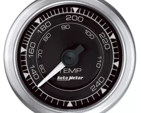 AutoMeter GAUGE; TEMP; 2 1/16in.; 240deg.F; MECH; CHRONO