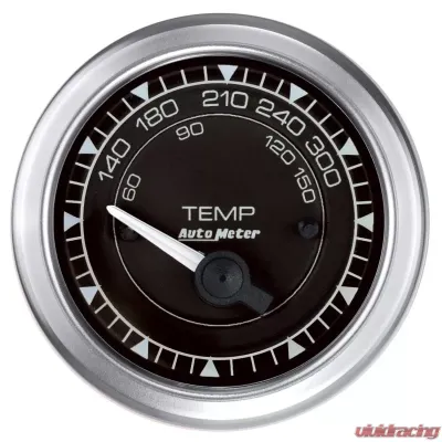 AutoMeter GAUGE; TEMP; 2 1/16in.; 300deg.F; ELEC; CHRONO - 8148
