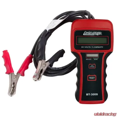 AutoMeter BATTERY TESTER; 12V; AUTOGAGE - BT-300S