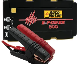 AutoMeter JUMP STARTER; EMERGENCY BATTERY PACK; 12V; 800A PEAK; 1800 mAh