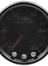 AutoMeter GAUGE; FUEL PRESS; 2 1/16in.; 30PSI; STEPPER MOTOR W/PK/WRN; BLK/SMOKE/BLK; SPEK                                     - P31652 - Image 3
