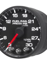 AutoMeter GAUGE; RAIL PRESS; 2 1/16in.; 30KPSI; STEPPER MOTOR W/PEAK/WARN; BLK/BLK; SPEK                                     - P321328 - Image 3