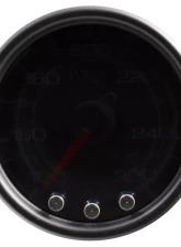AutoMeter GAUGE; TRANS TEMP; 2 1/16in.; 300deg.F; STPR MTR W/PK/WRN; BLK/SMOKE/BLK; SPEK-P                                     - P34252 - Image 3
