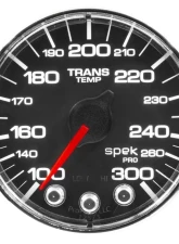 AutoMeter GAUGE; WATER TEMP; 2 1/16in.; 300deg.F; STEPPER MOTOR W/PEAK/WARN; BLK/CHRM; SPE                                     - P346318 - Image 2